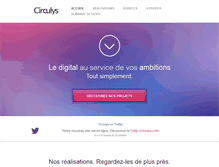 Tablet Screenshot of circulys.com